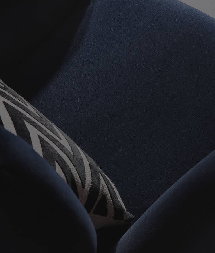Osmore chair with free footstool