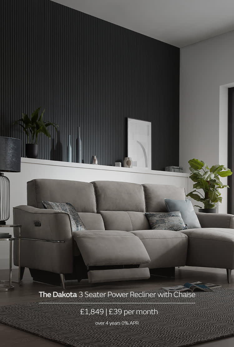 Recliner Sofas Leather, Fabric and Corner Sofology