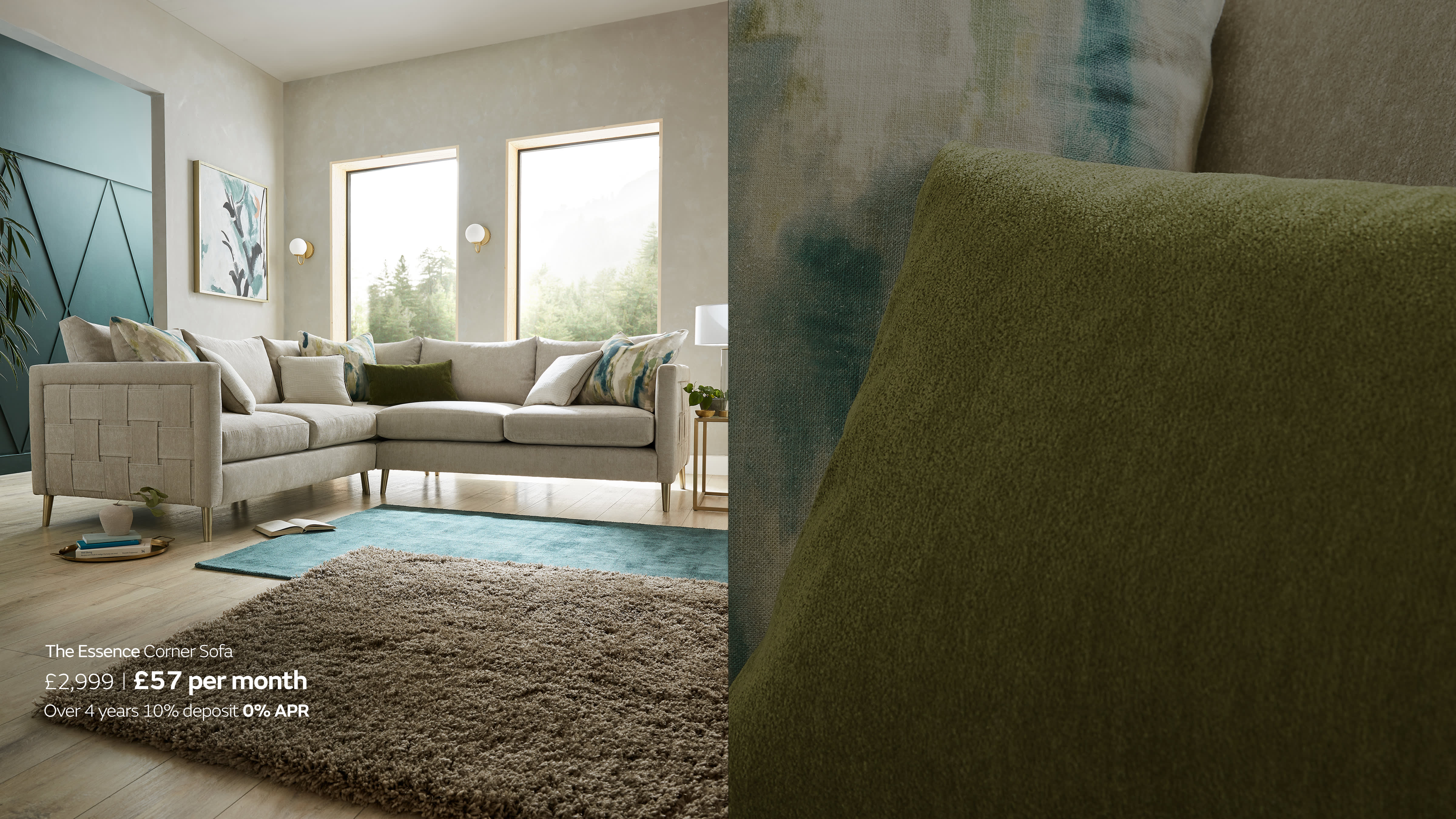 Corner Sofas Leather and Fabric Sofology