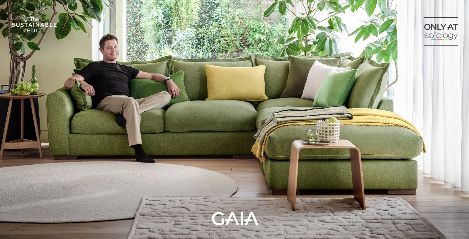George Clarke Gaia sofa