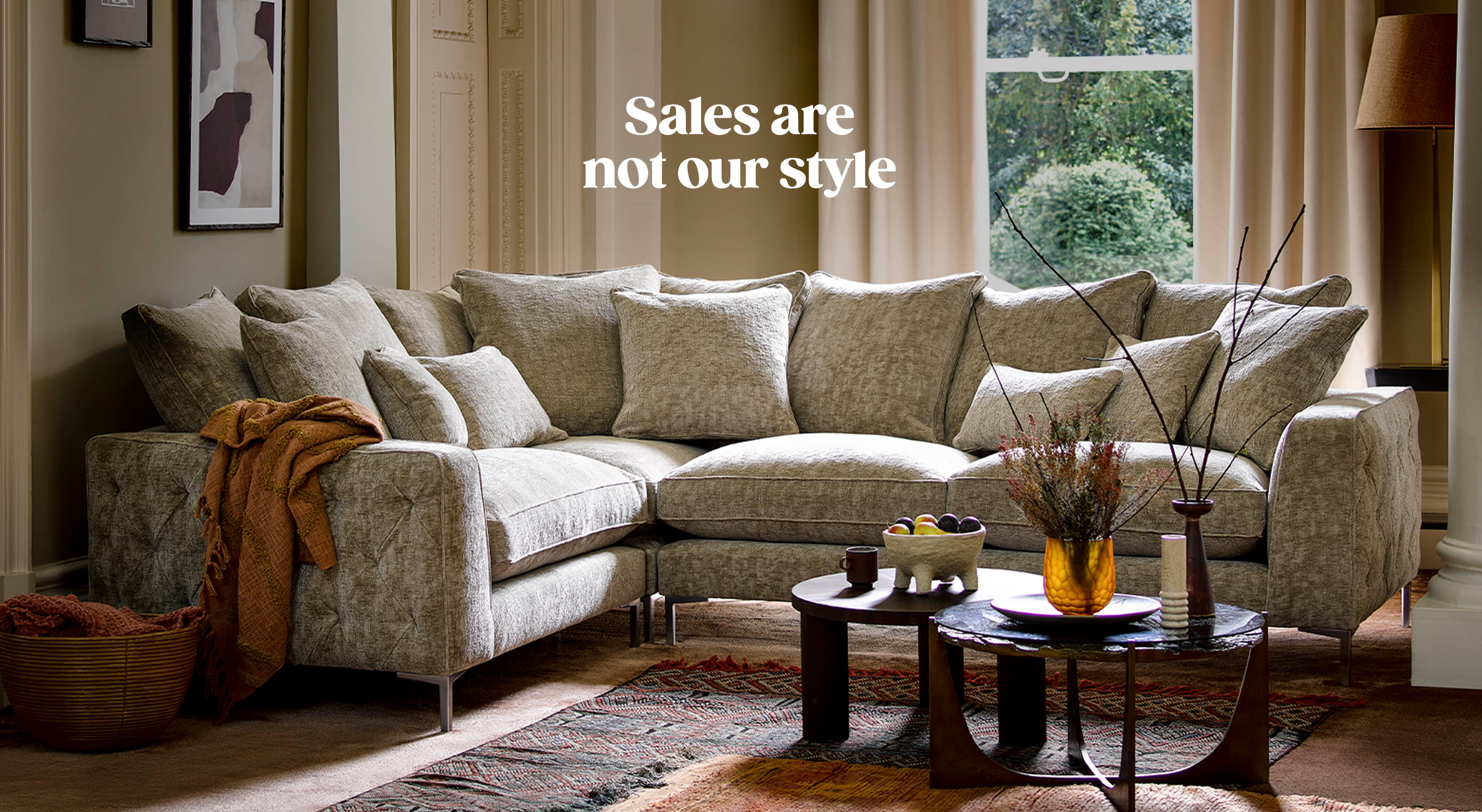 Sales are not our style