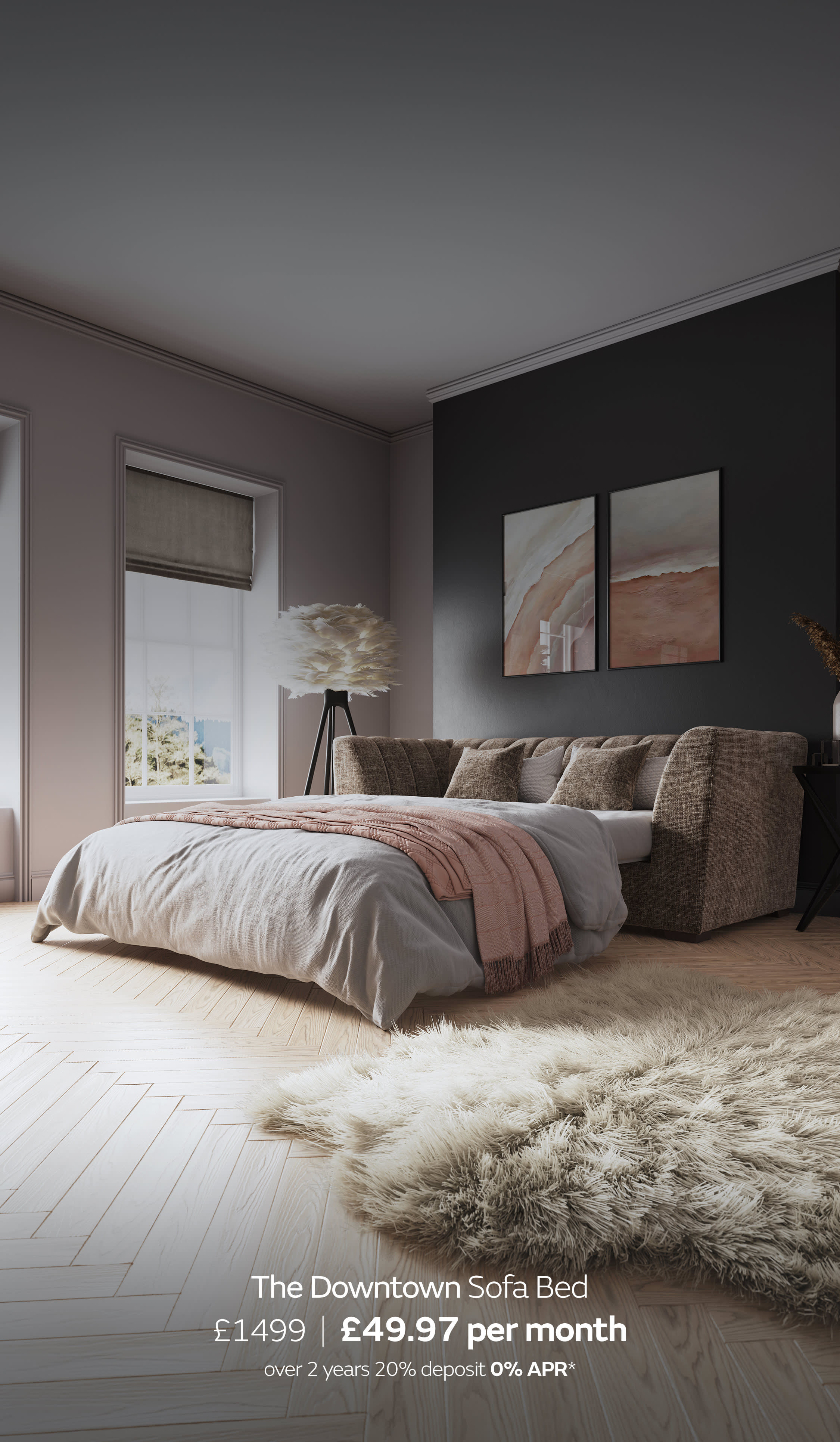 Downtown sofa bed