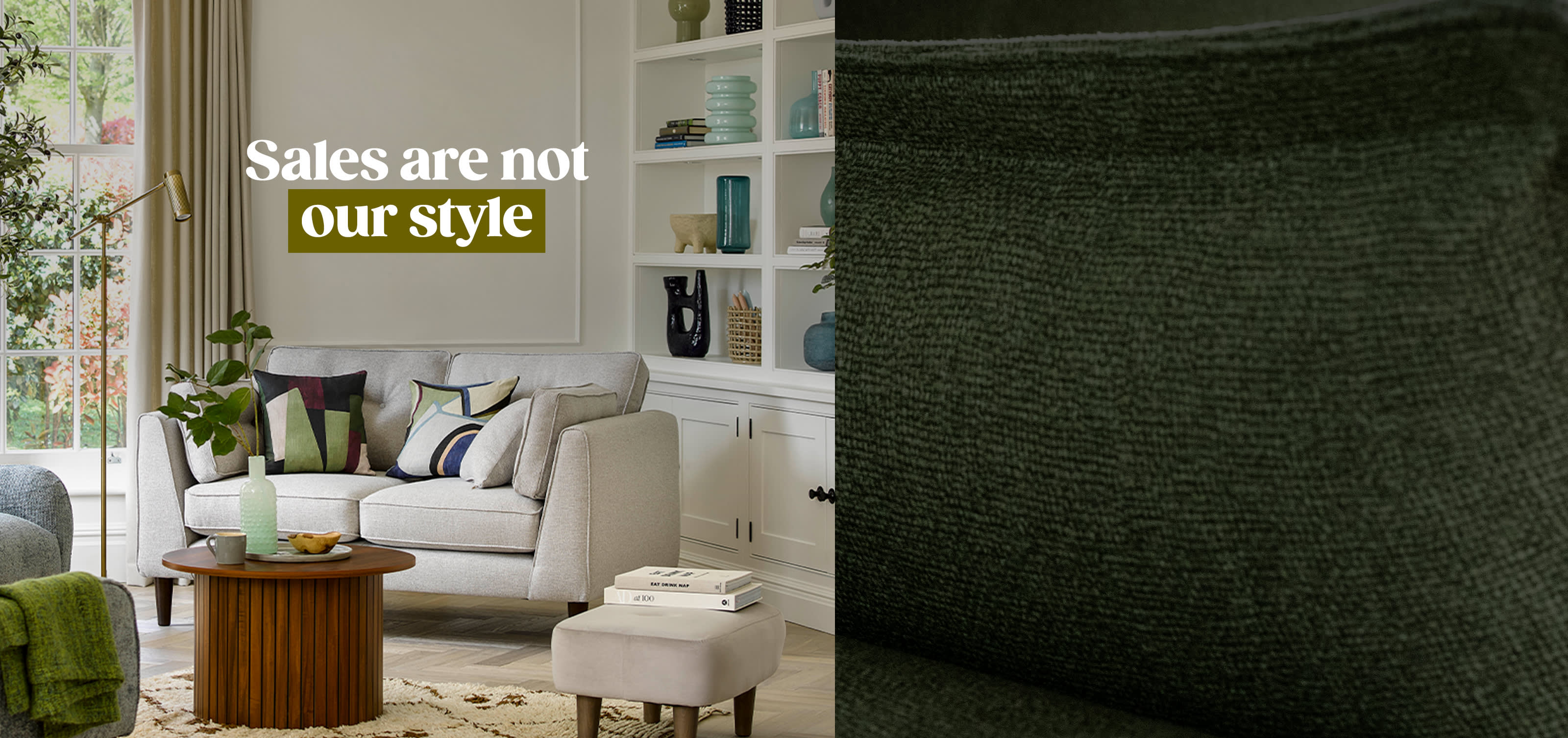 Sales are not our style