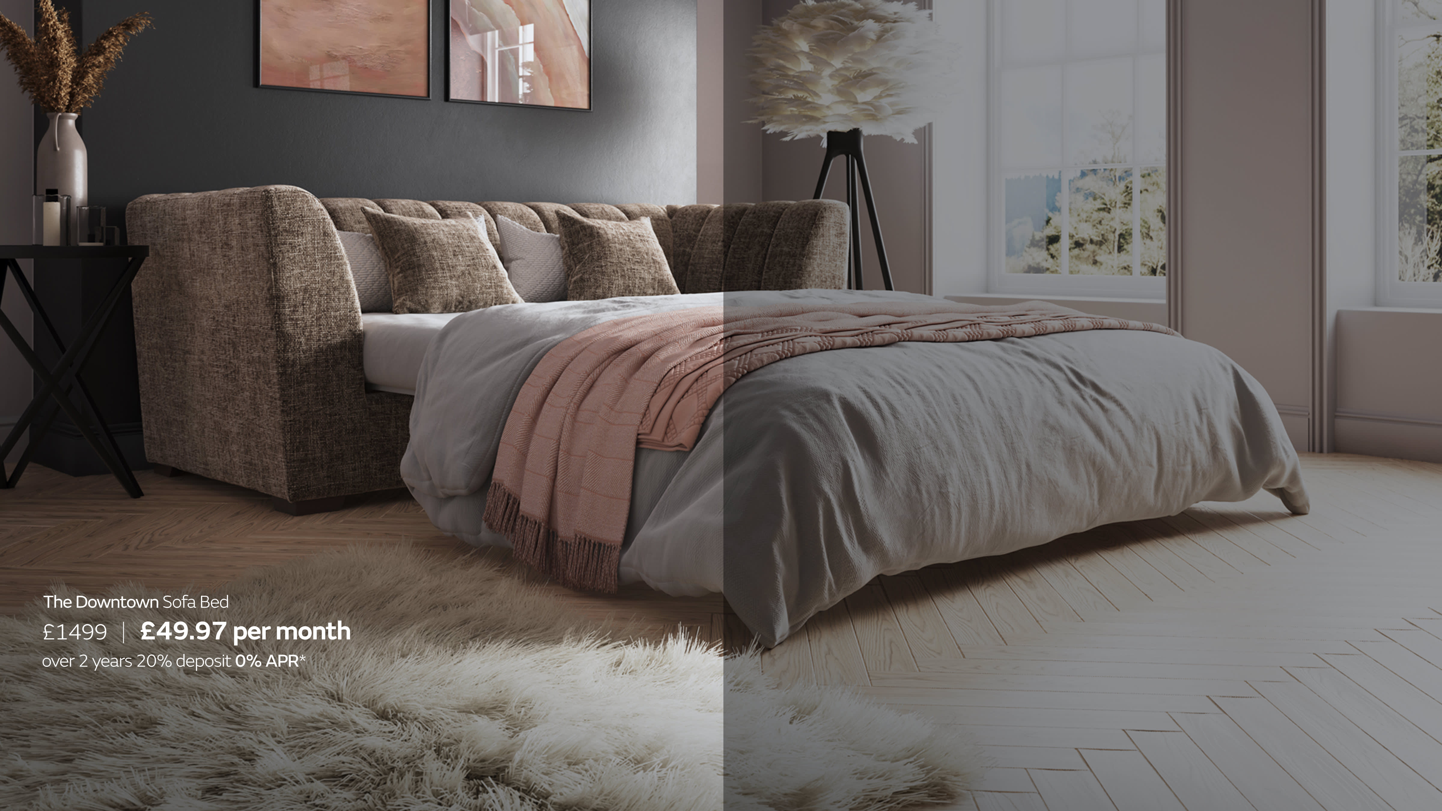 Downtown sofa bed