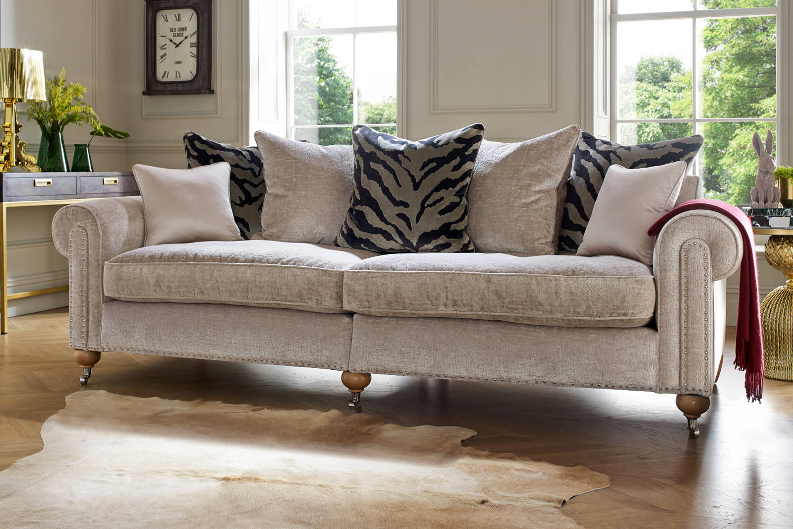 Zebra Print Sofa Sofology Baci Living Room