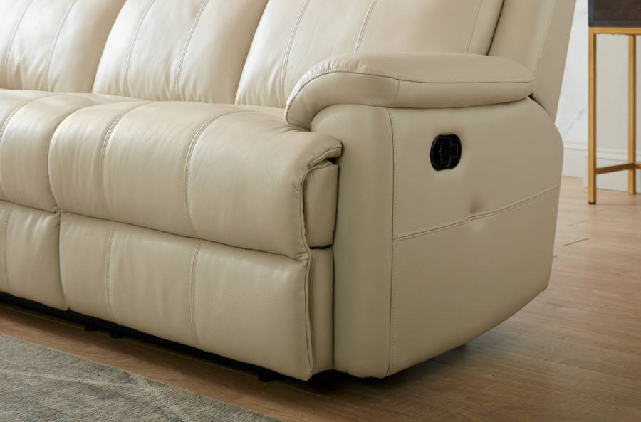 Cloud 4 Seater Curved Manual Recliner Sofa - Sofa Design Ideas