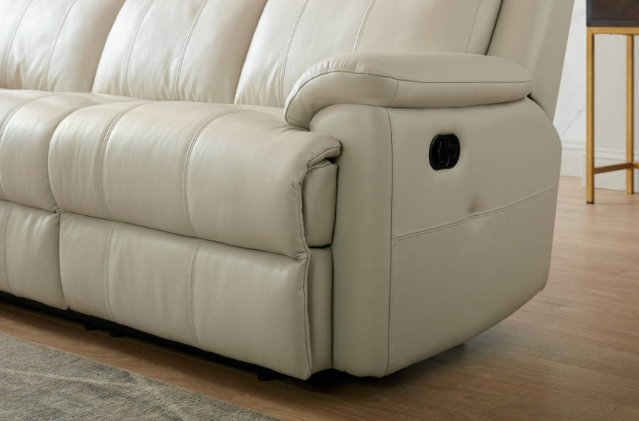 Gracy Sofology, Double Recliner Leather Couch