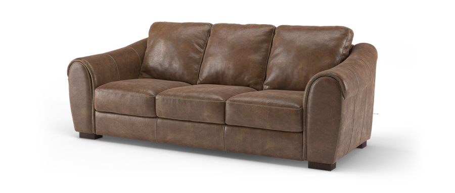 whisky italian all leather sofa