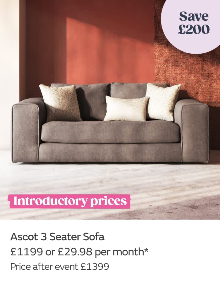 Ascot 3 seatersofa