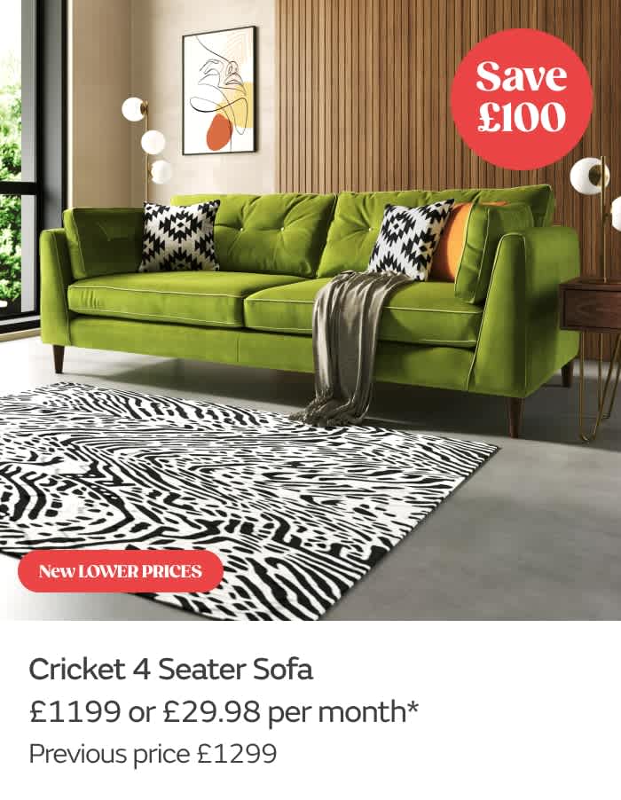 Cricket 4 Seater Sofa