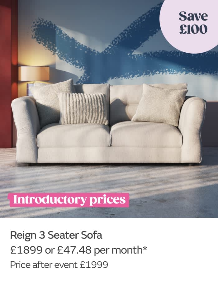 Reign 3 Seater Sofa