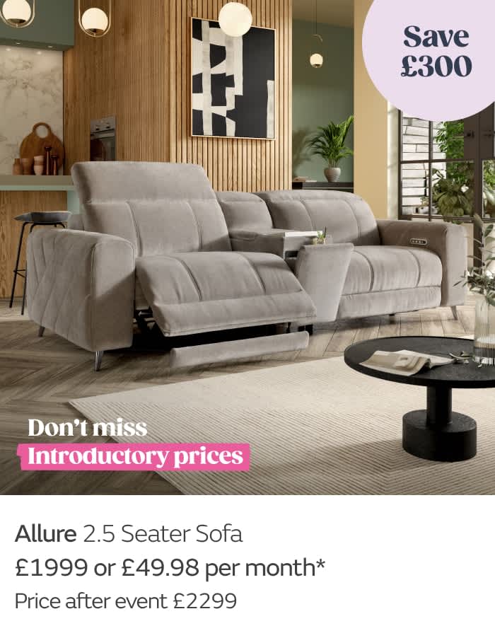 Allure 2.5 Seater Sofa