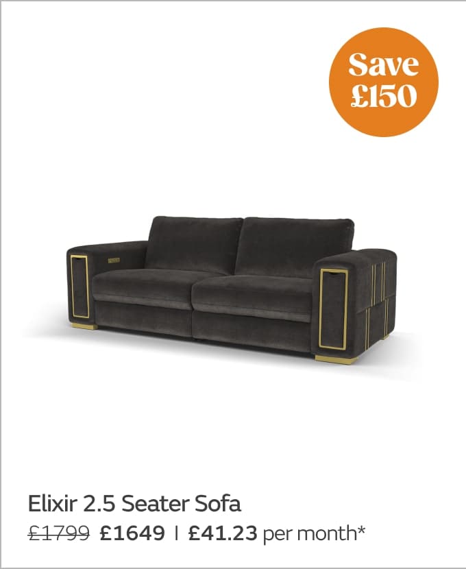 Elixir 2.5 Seater Sofa