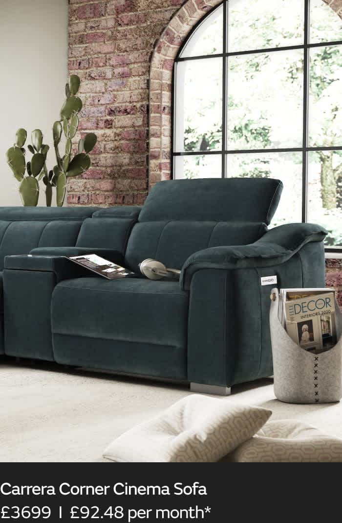 Carrera Corner Cinema Sofa