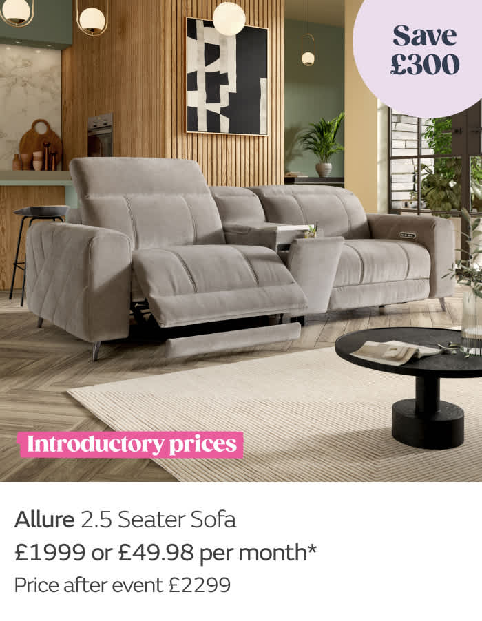 Allure 2.5 Seater Sofa