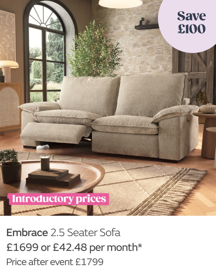 Embrace 2.5 Seater Sofa