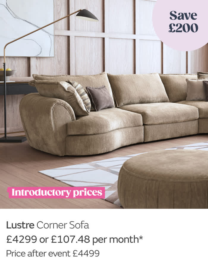 Lustre Corner Sofa