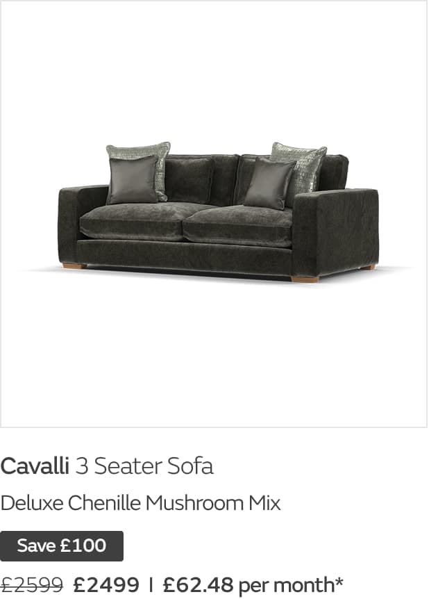 Cavalli 3 Seater Sofa