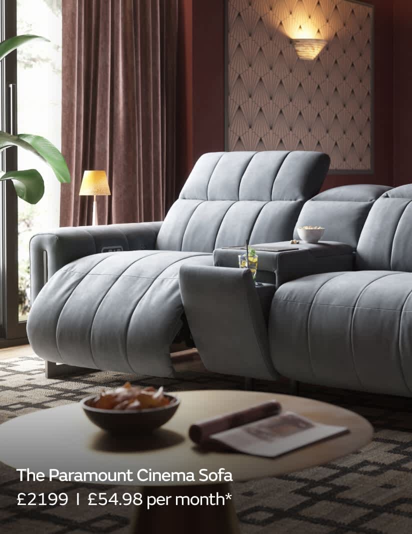 The Paramount Cinema Sofa £2199  I  £54.98 per month*