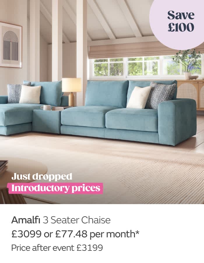 Amalfi 3 Seater Chaise
