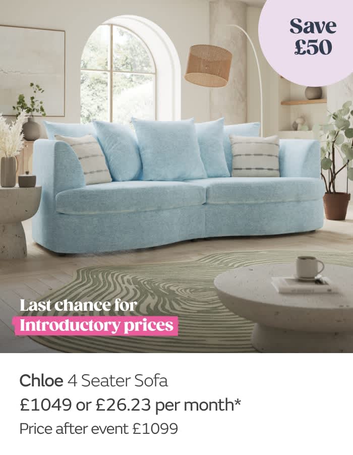 Chloe 4 Seater Sofa