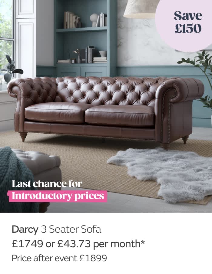 Darcy 3 Seater Sofa