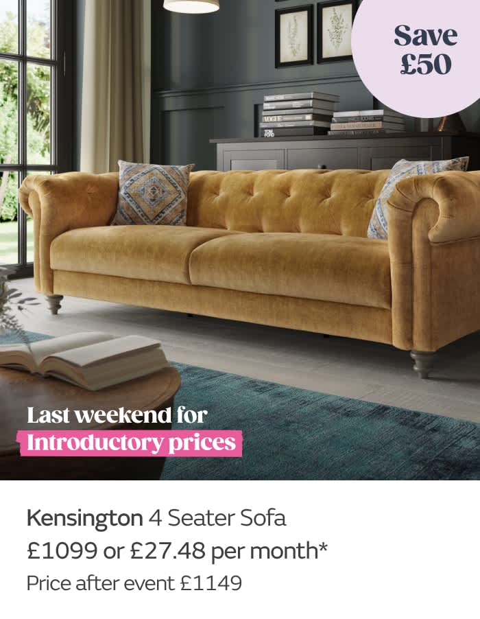 Kensington 4 Seater Sofa