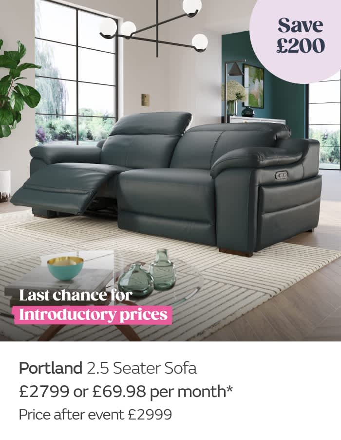 Portland 2.5 Seater Sofa