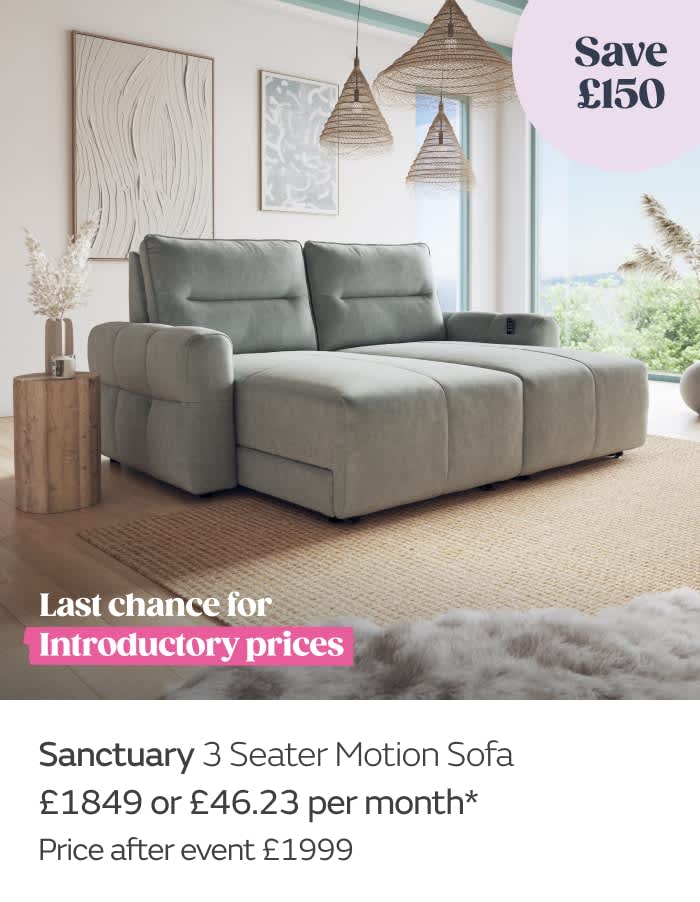 Sanctuary 3 Seater Sofa