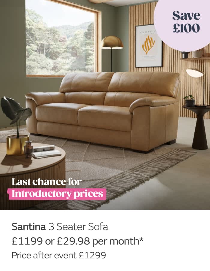 Santina 3 Seater Sofa