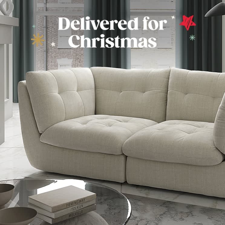 Sofas delivered for Christmas