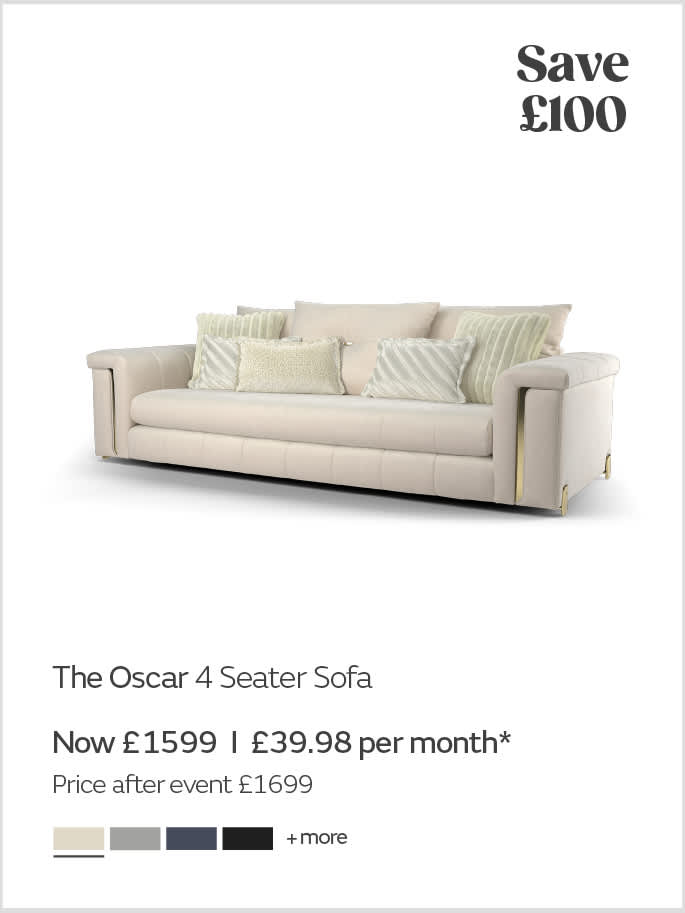 The Oscar 4 seater sofa
