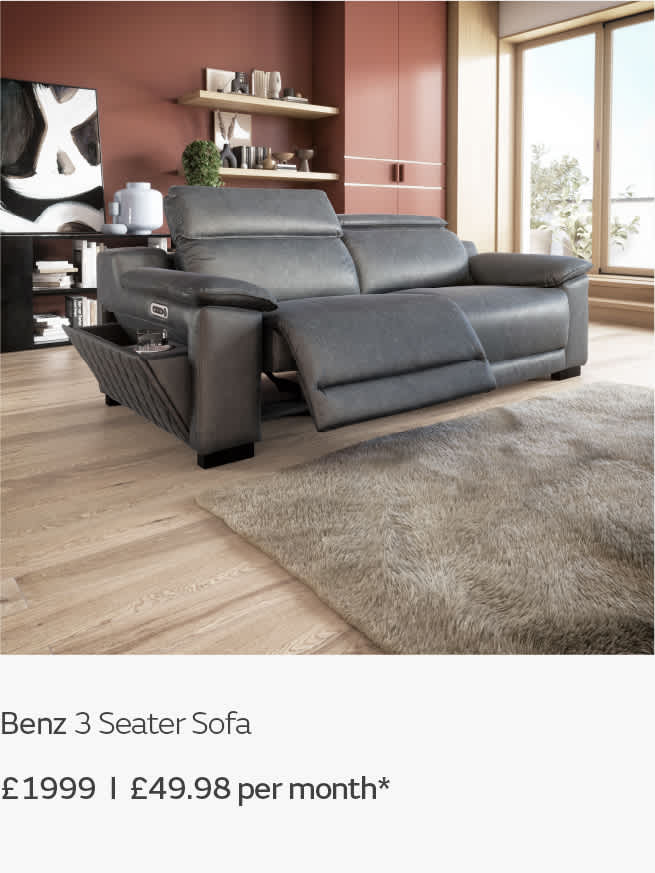 Benz 3 seater sofa