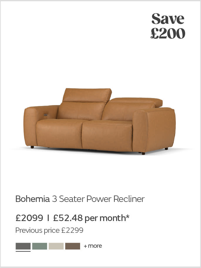 Bohemia leather sofa