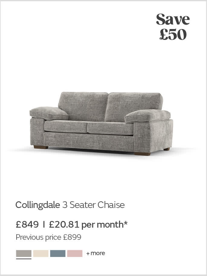 Collingdale 3 seater sofa