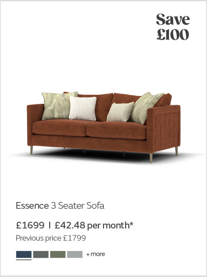Essence 3 seater sofa
