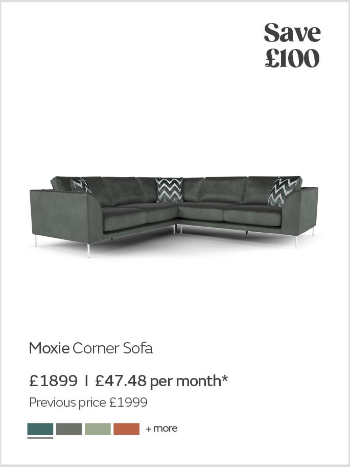 Moxie corner sofa