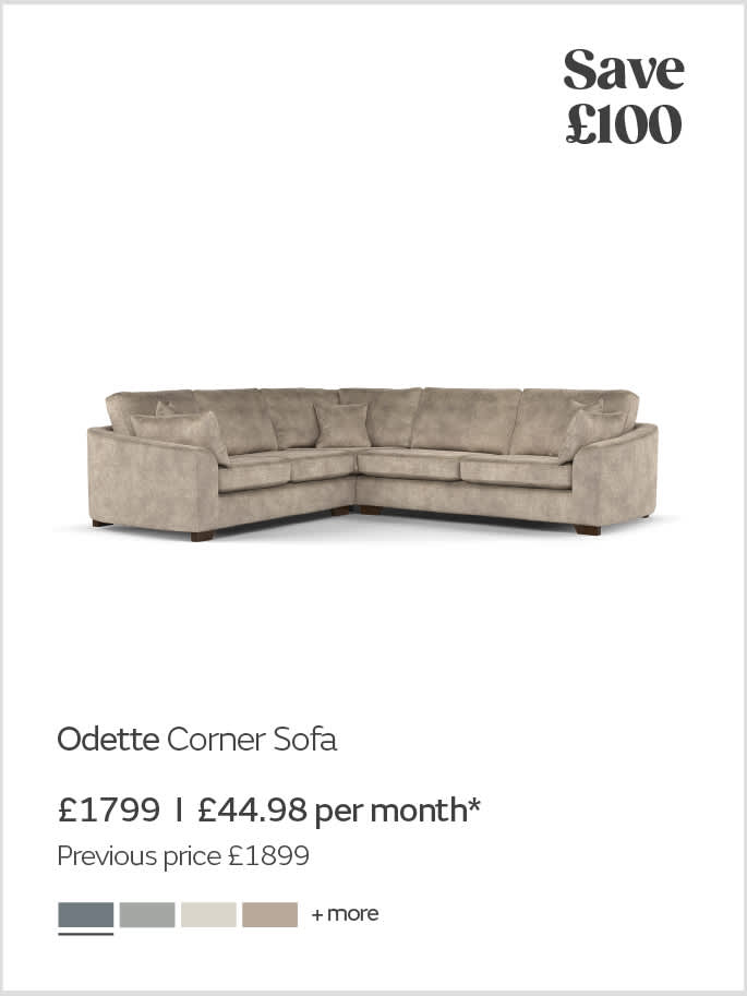 Odette corner sofa