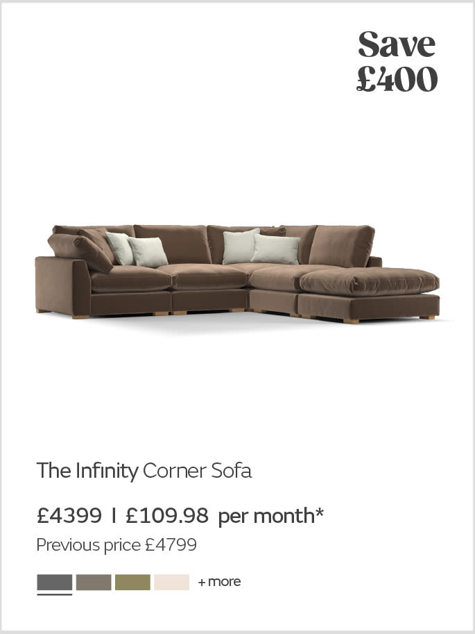 Infinity corner sofa