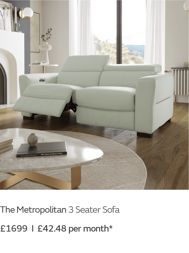 Metropolitan 3 seater sofa