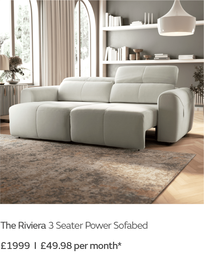 The Riviera 3 Seater Power Sofabed