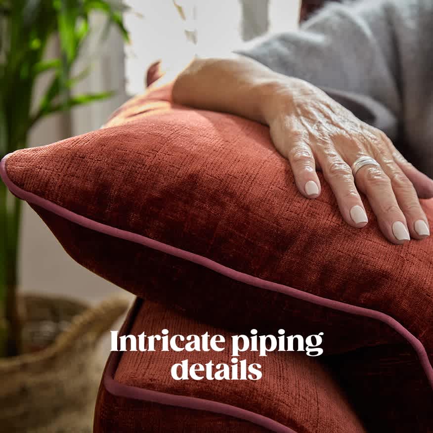 Intricate piping details