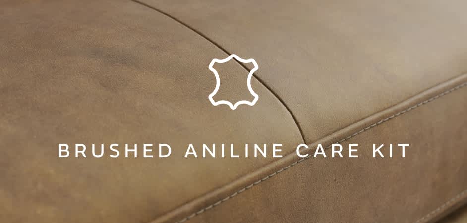 Brushed Aniline care kit