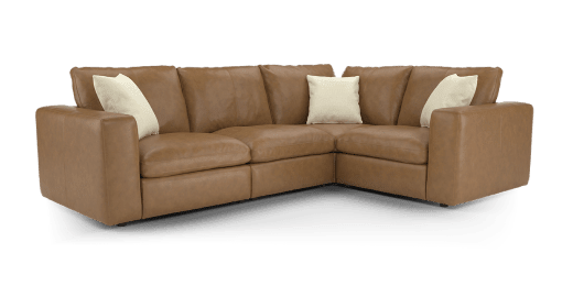 Leather corner sofas