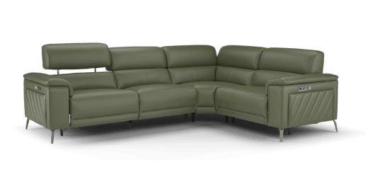 Recliner corner sofas