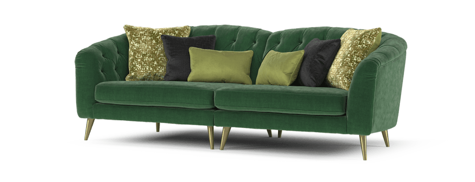 Bijou 4 seater split sofa