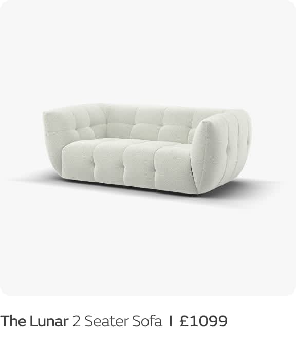 Lunar 2 seater sofa