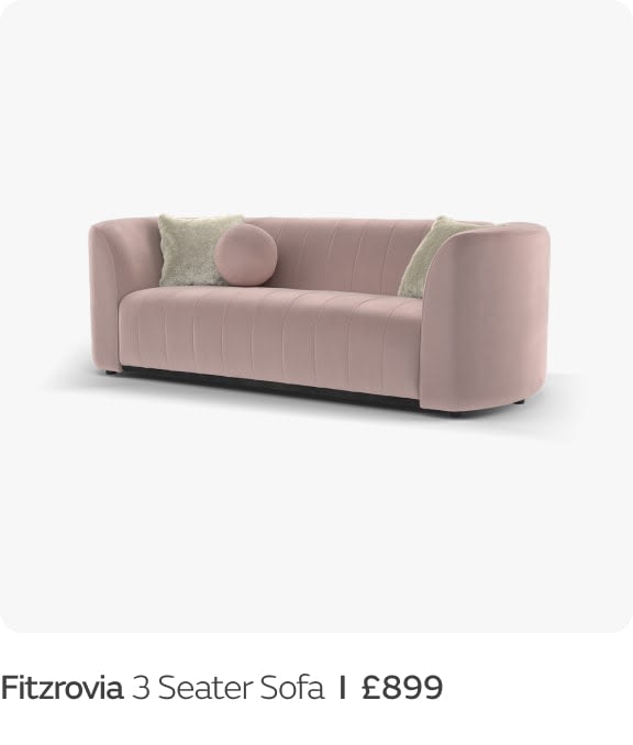 Fitzrovia 3 seater sofa