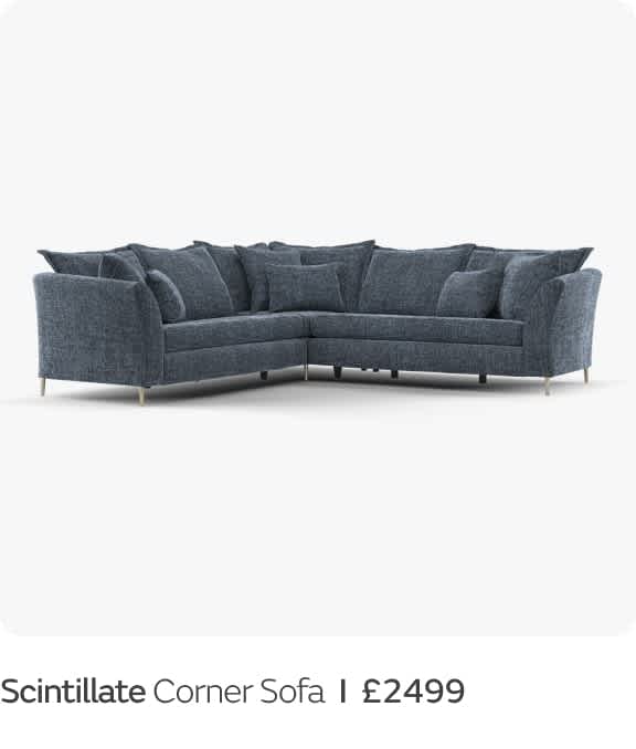 Scintillate corner sofa