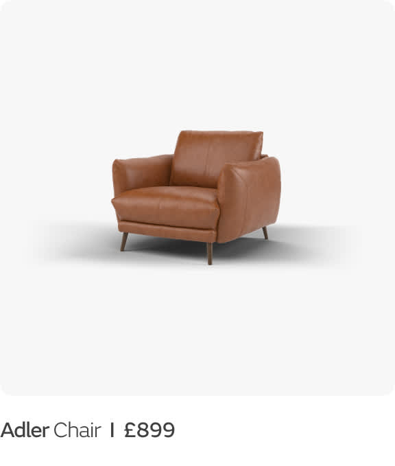 Pumpkin spice adler chair